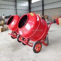 140l-350l Electric Portable Cement Concrete Mixer Machine Concrete Feed Mixer