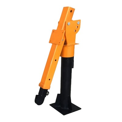 30m Lifting Height Boom 500kg Folding Boom Truck Crane With 500kg 30m 380v Electric Hoist