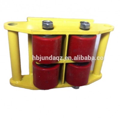 6t 12t collapsible tool trolley/Turnable Roller Cargo/fixed mini carrying tank