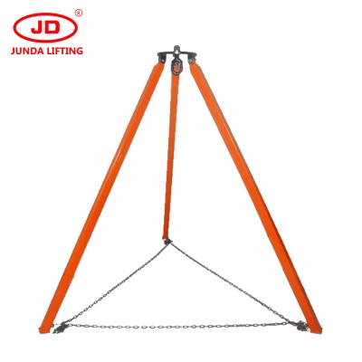 portable easy operation 2000kg industrial lifting tool rescue tripod china factory