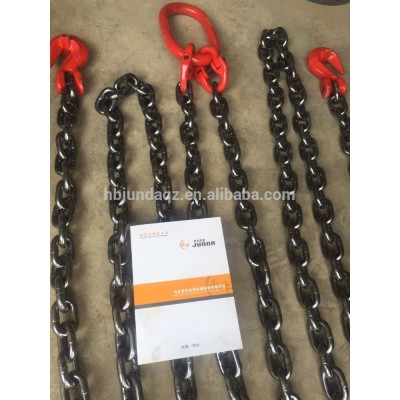 Oil drum lifting clamp with double chain China factory made