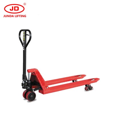 CBY Type Casting/Welding Pump 3 Ton/3000kg Durable Cheap Price forklift PU wheel Hand Hydraulic Pallet Truck