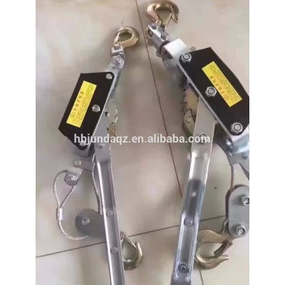 5t heavy duty Aluminum Alloy Wire Rope Grip for construction hoist