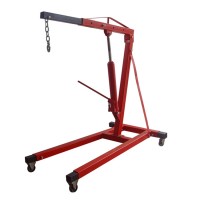 china new portable mobile hydraulic  floor mini shop manual crane lifting small hoist for sale