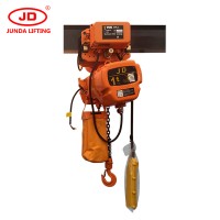 Electric chain hoist with trolley