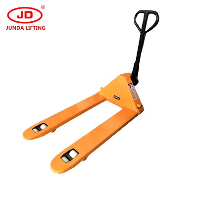 Cheap price BF hand pallet truck with Nylon wheel